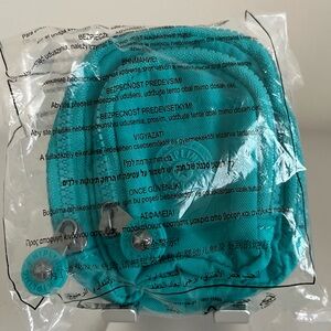 NWT - Kipling Mini Seoul Key Charm in Peacock Teal